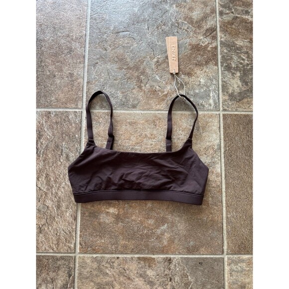 Skims Fits Everybody Scoop Bralette Espresso Size XS - Picture 1 of 7